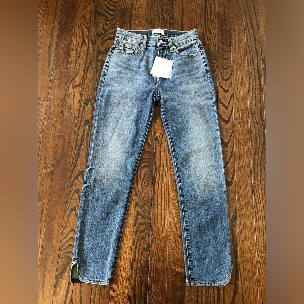 Pistola Women’s 24 Monroe High-Waist Cigarette Crop Organic Cotton Jeans - NWT! - Picture 4 of 15